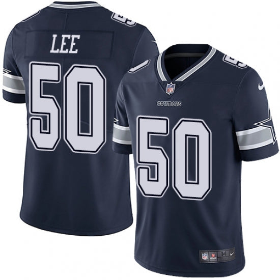 Nike Dallas Cowboys No50 Sean Lee Black Men's Stitched NFL Limited 2016 Salute To Service Jersey